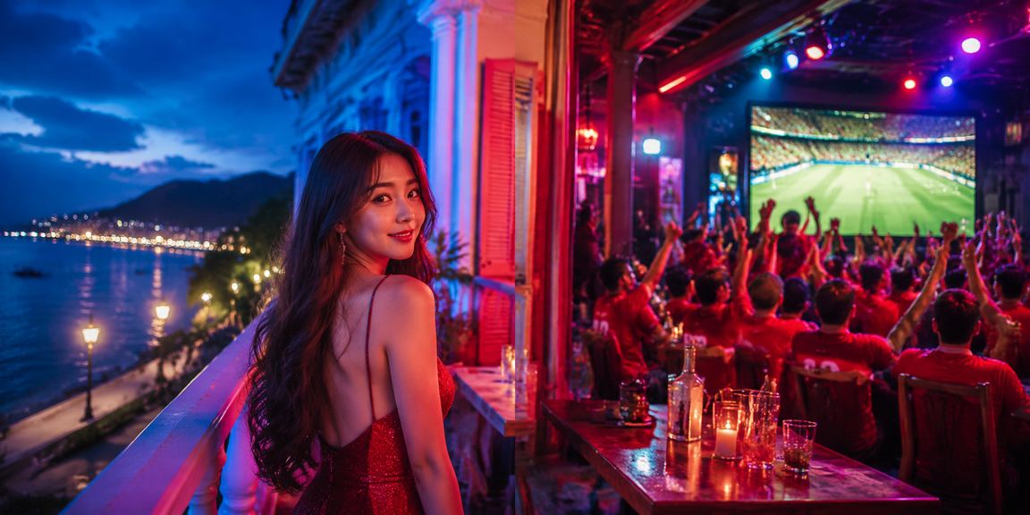 Du khách Đà Lạt sử dụng điện thoại truy cập vsport trong chuyến nghỉ dưỡng