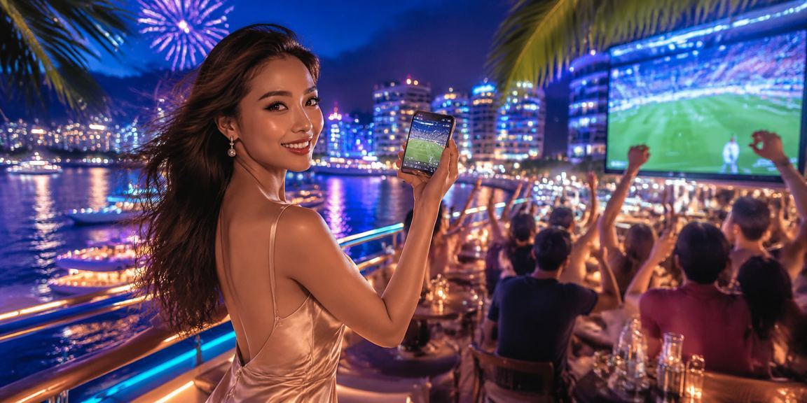 Người phụ nữ Việt Nam trải nghiệm casino di động tại Sa Pa